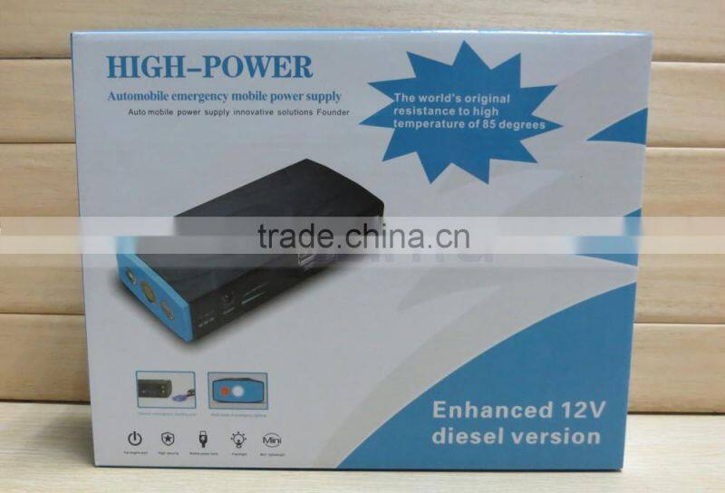 13600mAh/16800mAh Lithium ion Battery 12V Emergency Jump Start Battery