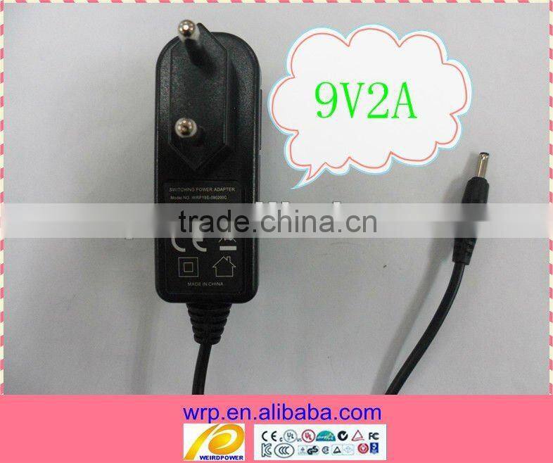 9v ac adapter 2A for mid tablet PC