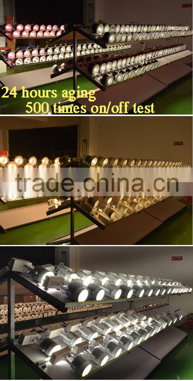 Triac dimming 2*30W commercial led track light