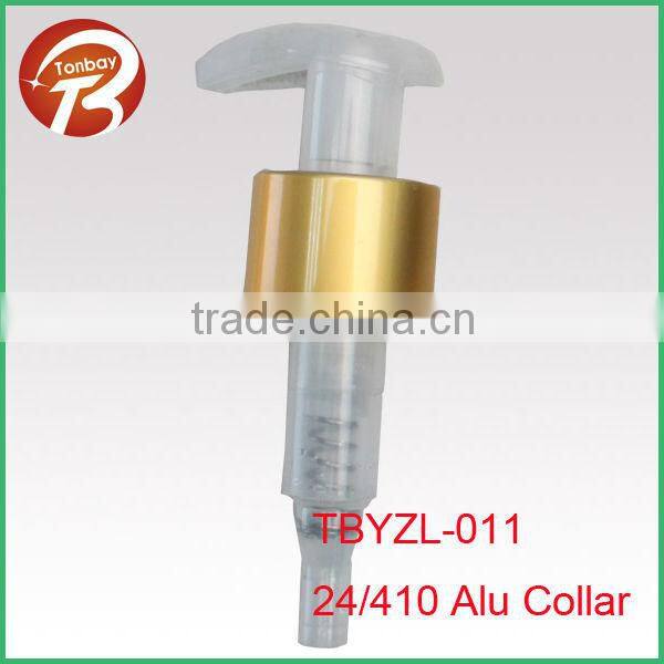 24/410 Lotion pump with aluminum collar TBYZL-0011
