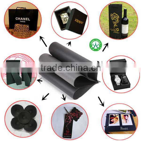 350gsm recycled drawing black paper