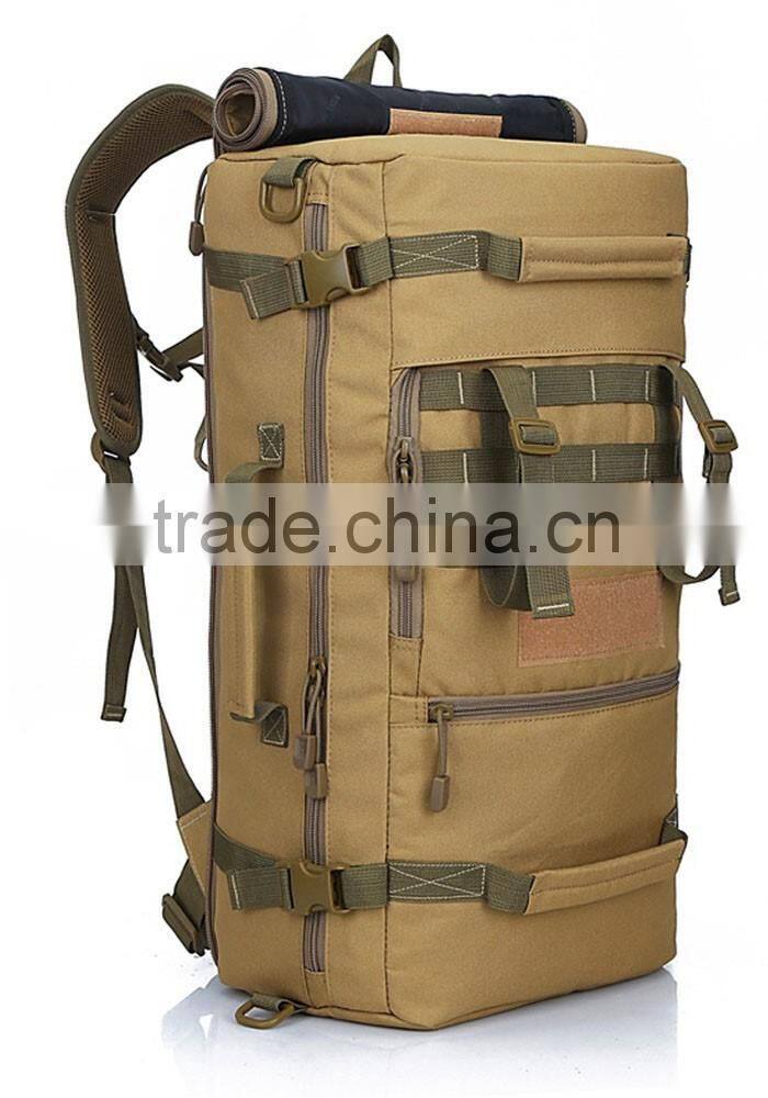 2016 Hot Military Tactical Backpack Hiking Camping Daypack Shoulder Bag Men's hiking Rucksack back