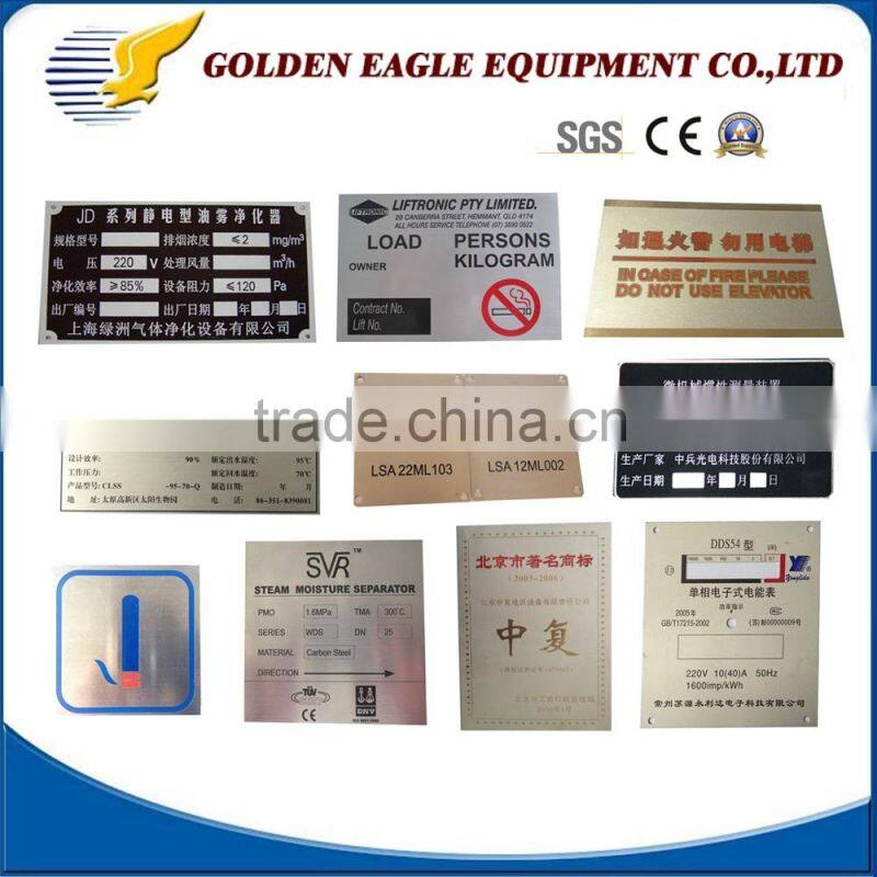 Nameplate Etching Machine