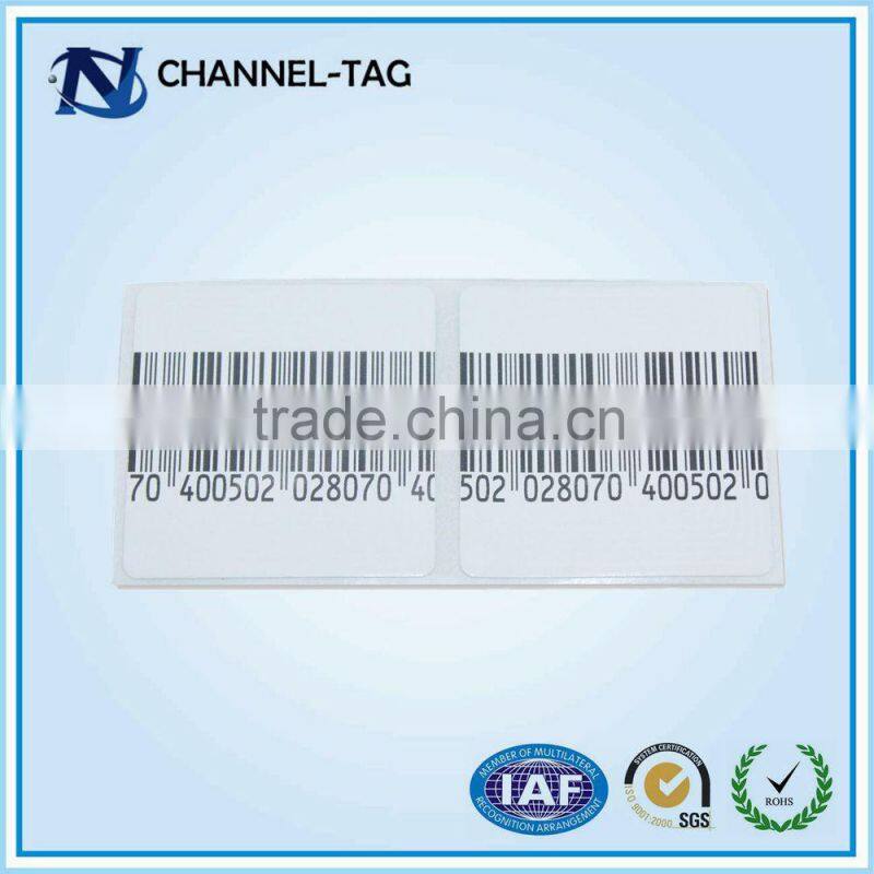 Channel-tag EAS label, eas soft label, rf soft label tag