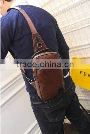 Men's chest bag casual backpack