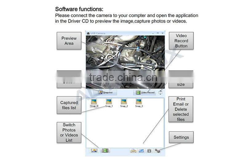 8.5mm usb drain pipe inspection camera
