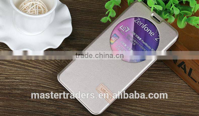 Original USAMS Muge Series Wallet Flip PU Leather Case With PC Back Cover For ASUS ZenFone 2 MT-3615