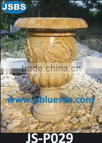 Europeanize marble flowerpot