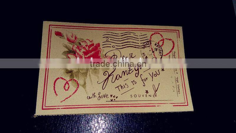 Customer Printed Debossed Leather Patch with Factory Price