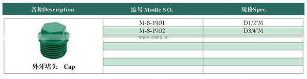 PPR Fitting - Cap(with screw)