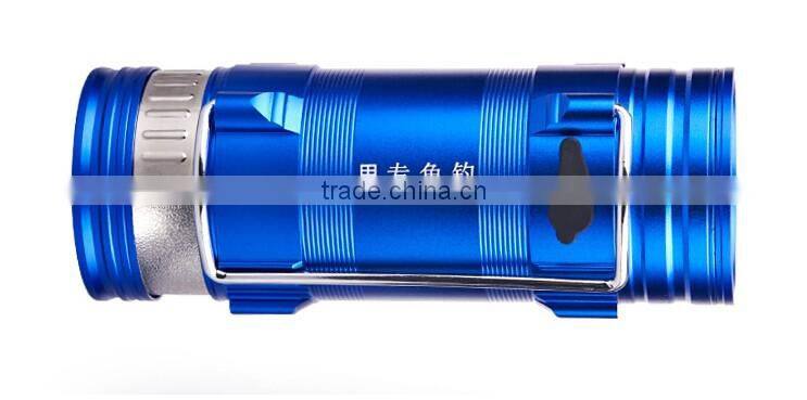 rechargeable dual blue white light with fish bait lights LED fishing float light