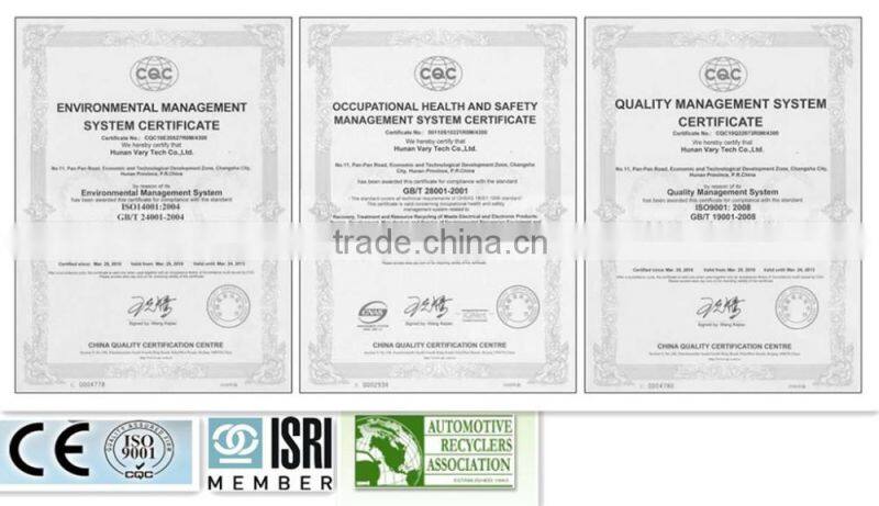 2016 high separation rate icebox freezer refridge recycling