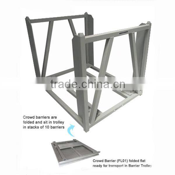 Hot selling concert crowd control barrier, aluminum crowd barricade for sale