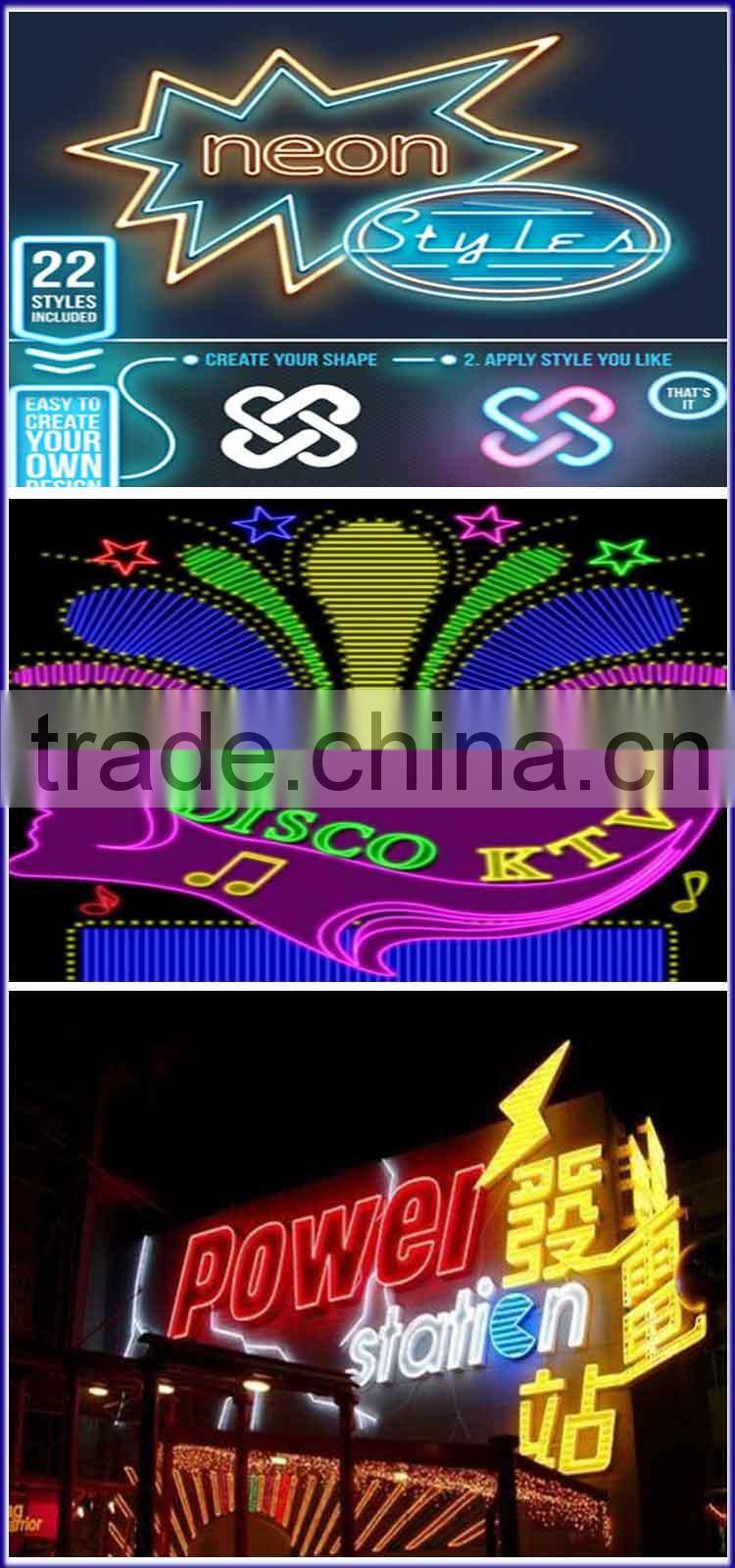 outdoor neon led light neon replacement