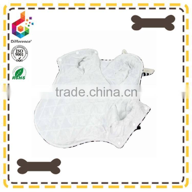 thicken new collection zebra pattern clothes of dog