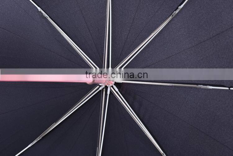 new design led umbrella with seven changing color light