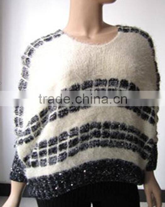 ladies' hot sell knitted sweaters