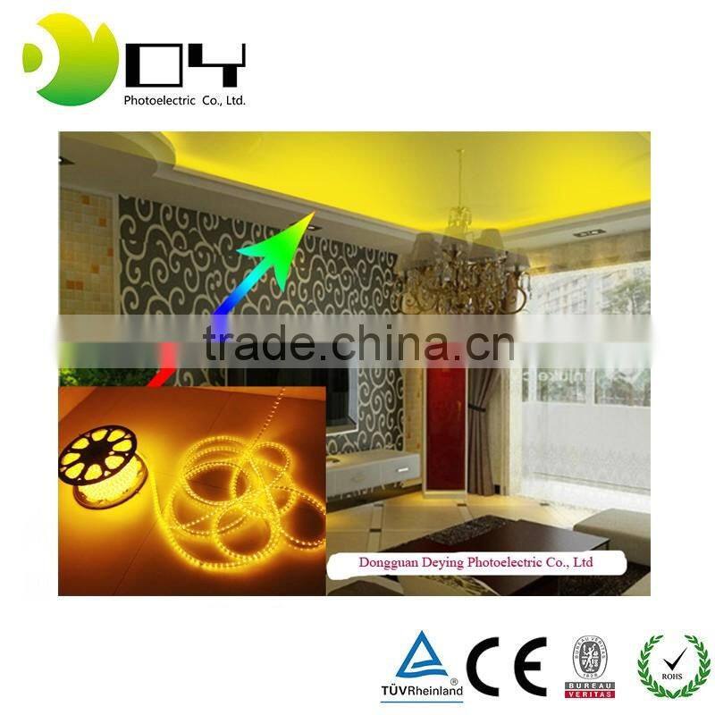 2016 alibaba China supplier waterproof 5050 24v led strip 5m/roll in stock warm white