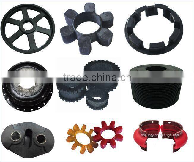 alibaba china supplier flexible rubber coupling for screw air compressor with high quality and low price