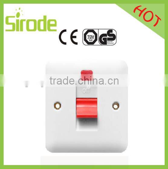 panasonik type BS Standard bakelite UK electrical 10A 1 gang 2 way plate switch