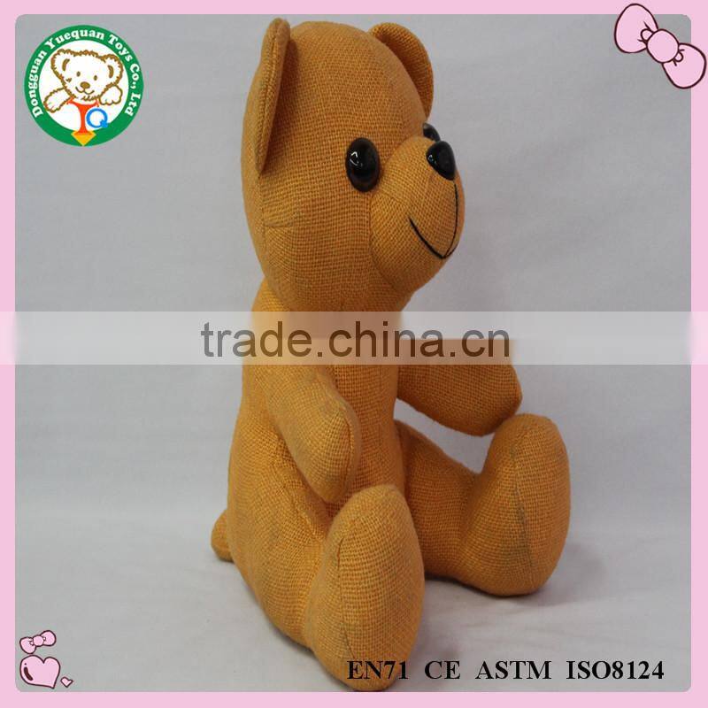 Baby loved toys brown sitting teddy bear birthday gifts plush toys