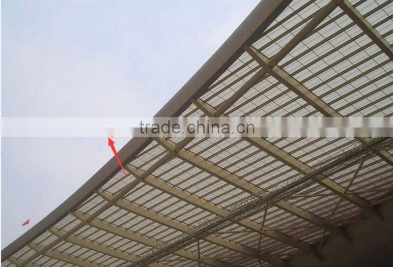 sound&heat insulation transparent polycarbonate solid sheet 4mm