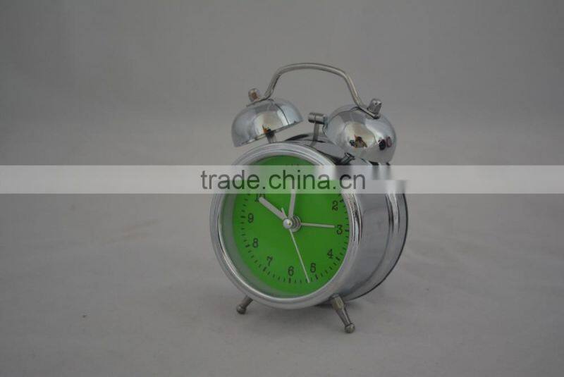 best selling interactive mantle analogue timeclock with color clock face for home decoration