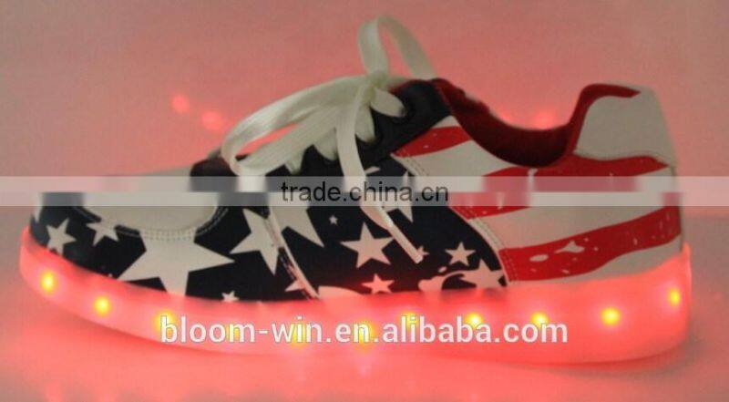2016 Newest design LED shoes Light Up Shoes best sale in alibaba factory shoes in lower price
