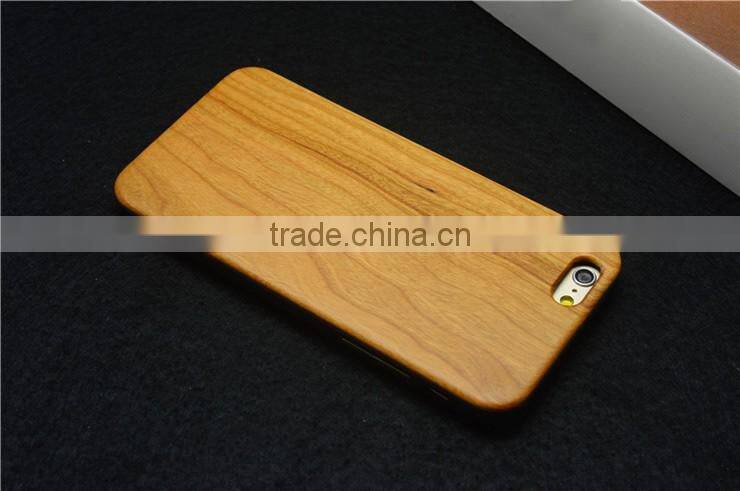 2016 alibaba hot sell cherry walnut wood case for iphone 6s