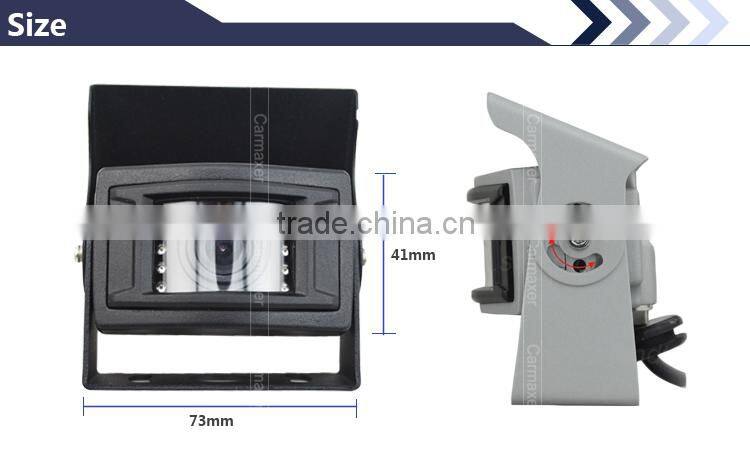 2014 newest bus and truck rear view system ir waterproof auto rear view camera