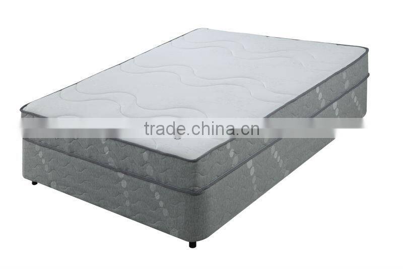 3-zone 5-star vacuum compressed packed bonnell spring hotel mattress
