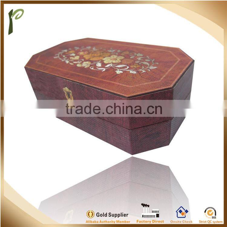 Popwide 2015 Hottest High Quality Wood Packaging Box for Jewelry