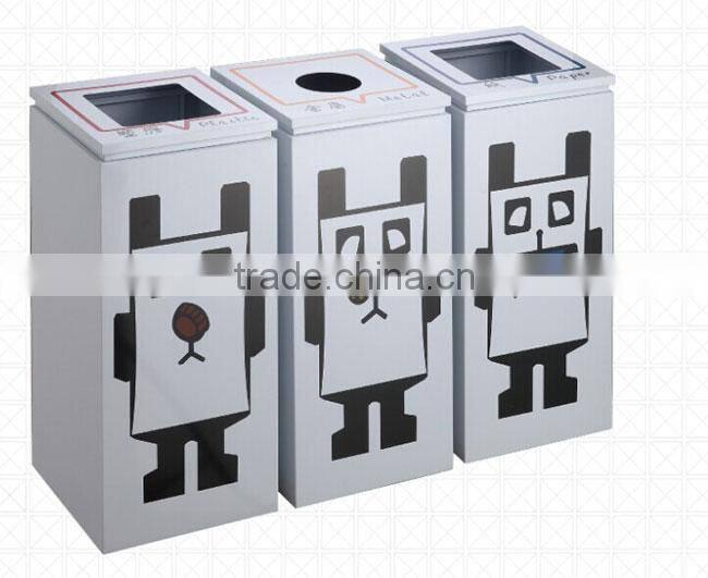 Metallic Look General Waste Bins
