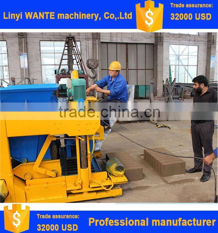 WT6-30 High quality hot sale concrete hollow blocks molds with design