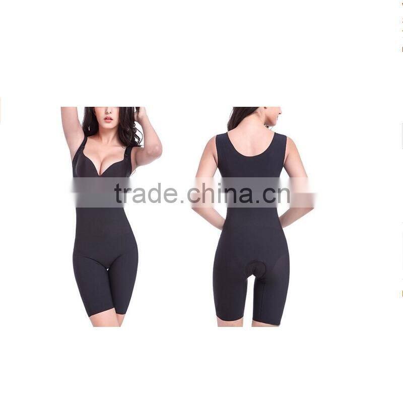 2016 News Women's Seamless Full Body Shaper Thigh Slimmer Firm Control Shapewear Bodysuit