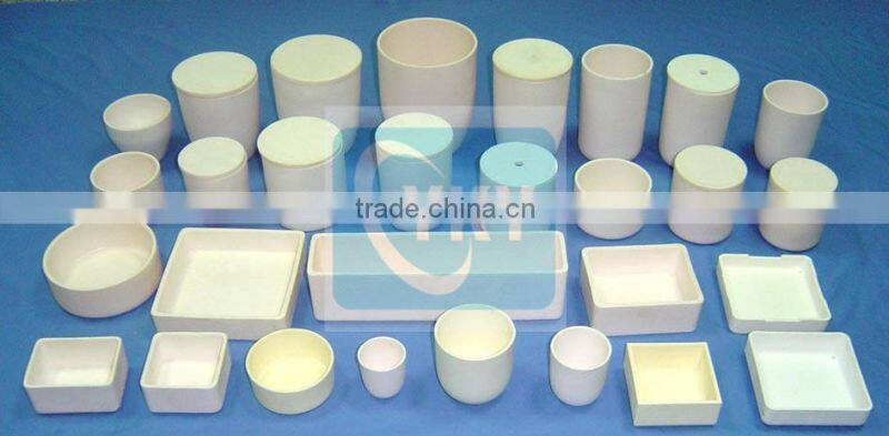 Various Shapes Ceramic Crucible for Melting Metal