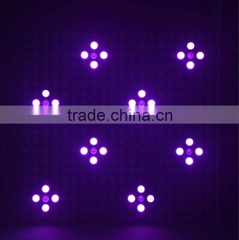 stage background/ 5x5 LED matrix stage blinder light 25pcsx9w LED