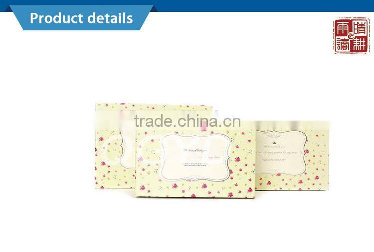 manufacturer custom logo baby gift decorative box