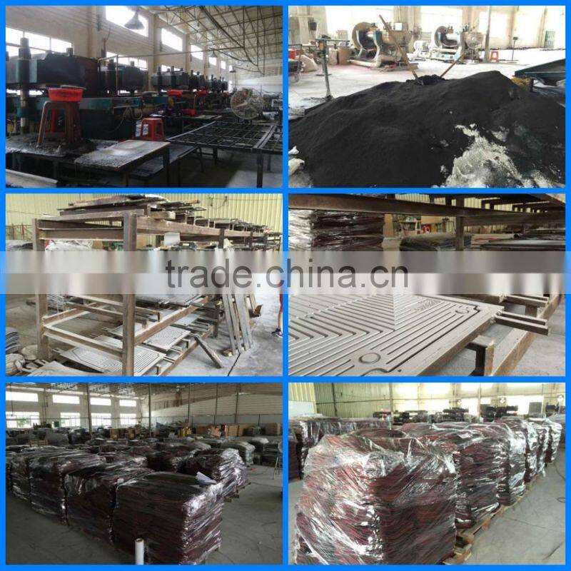 CM6002 Durable Heavy Duty Rubber Floor Mats Car Kick Mat