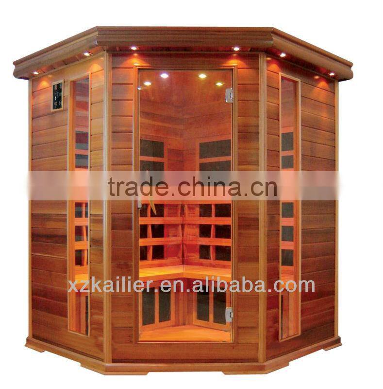 Best Sales Inddor Sauna for 5person, infrared sauna, ETL/CE/ROHS Approved Infrared Sauna