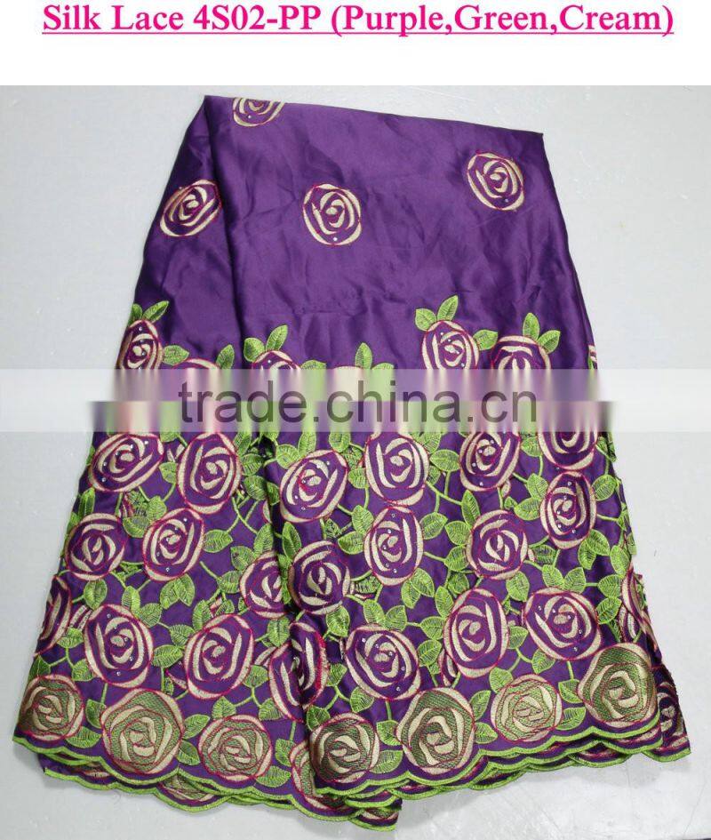 Fashion wedding dress raw silk fabrics natural silk fabric pure silk fabric