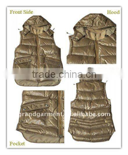 Hot Sale Latest Ladies Fashion Waistcoat (Women's Vest)