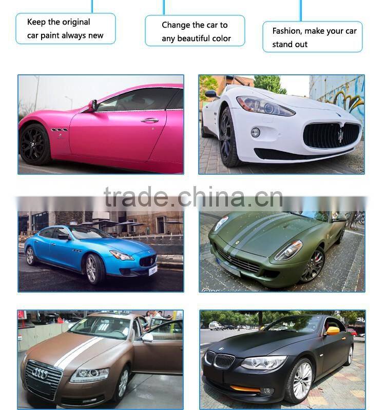 SINO CAR STICKER Inexpensive Pink Matt Wrap Sticker Car Vinyl Paper