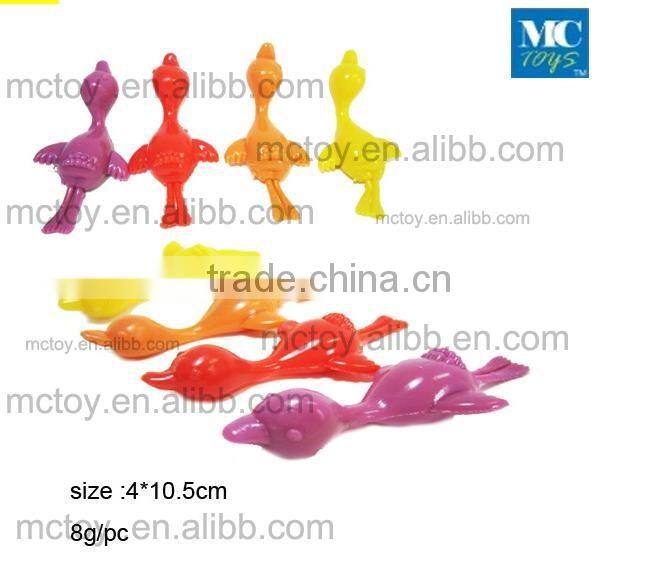 Tpr duck and chicken sticky toys , soft duck toys wholesale