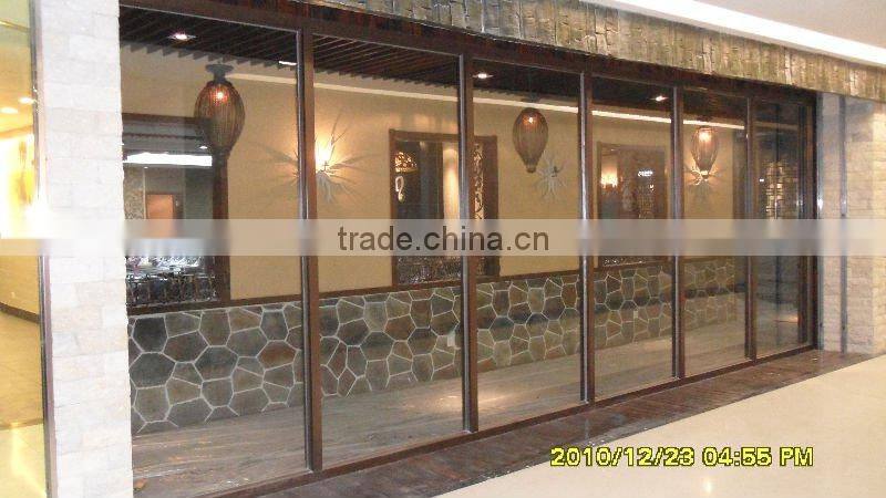 Aluminum profile windows grill design