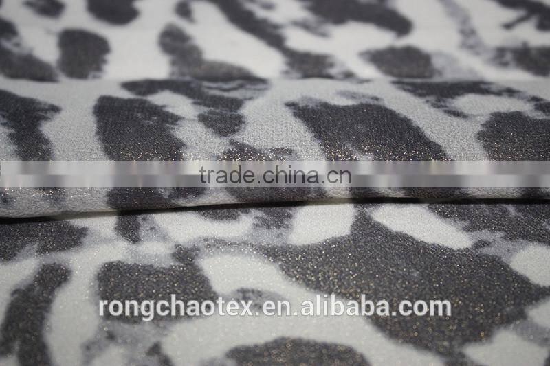 Plastic 100% polyester chiffon fabric price polyester cdc fabric with low price