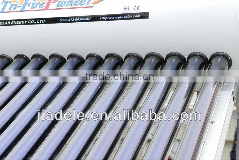 Unpressurized solar water heater