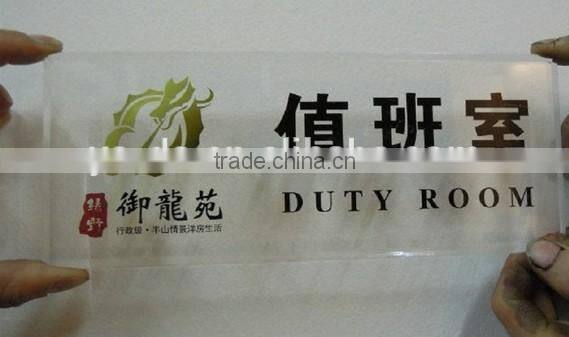 with 228x1440dpi digital inkjet Fast dry acrylic sign board printer with high resolution