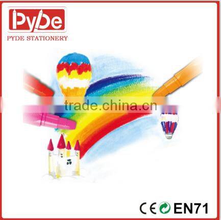 wholesale stationery set plastic wax crayon