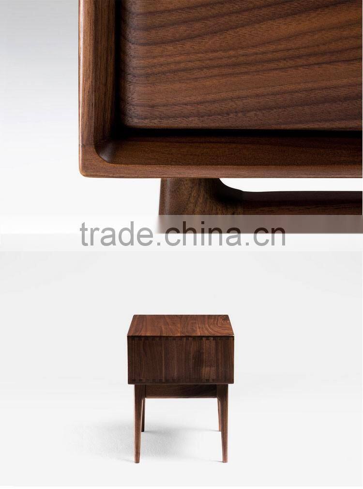 Best selling modern wood bedside simple bed table design